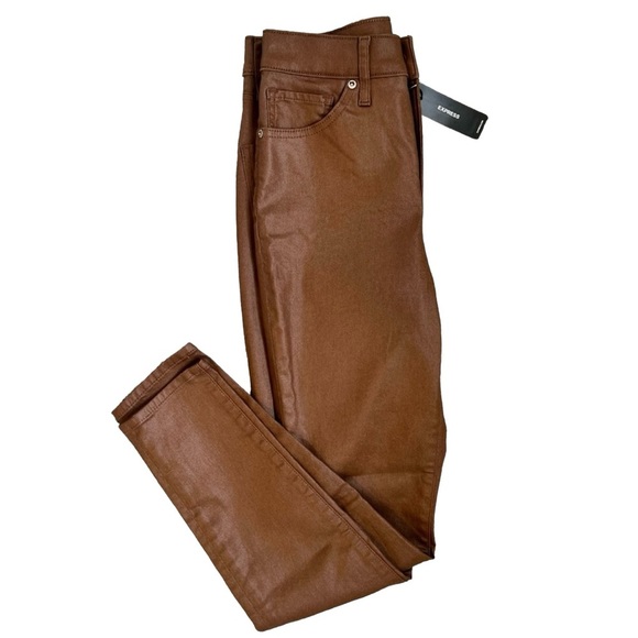 Express Skinny High-Rise Jeans - Picture 1 of 9
